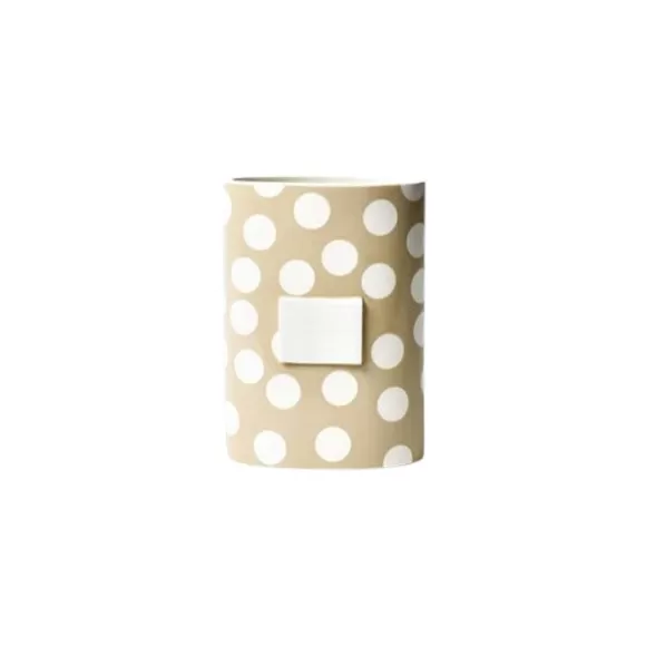 Happy Everything Kitchen & Dining>Neutral Dot Mini Oval Vase By !