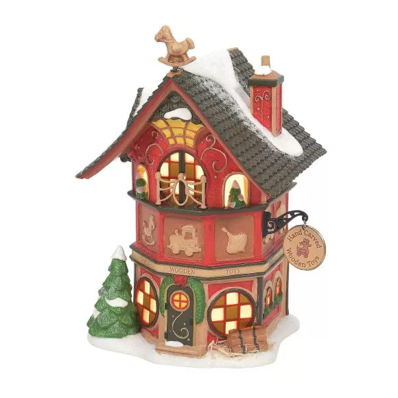 Department 56 Table Decor>North Pole's Finest Wooden Toys, Dept. 56 Village