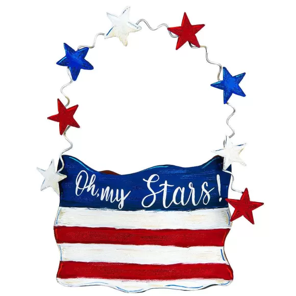 The Round Top Collection Wall Decor>Oh My Stars Basket