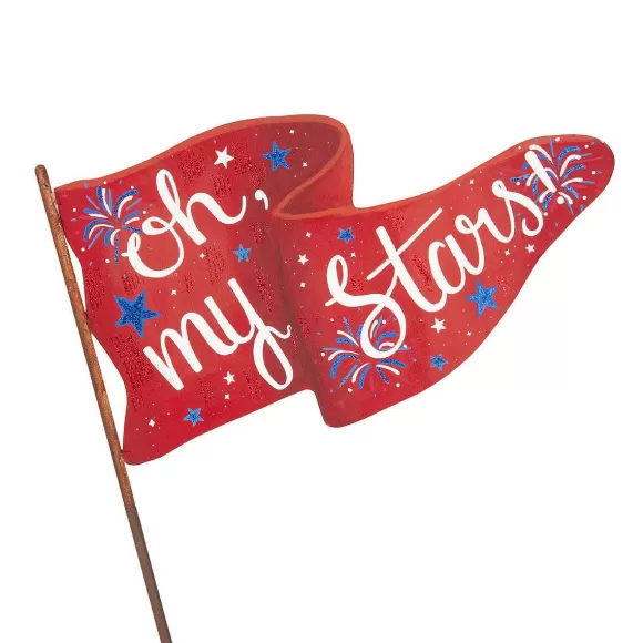 The Round Top Collection Focal Points>Oh My Stars Pennant Flag