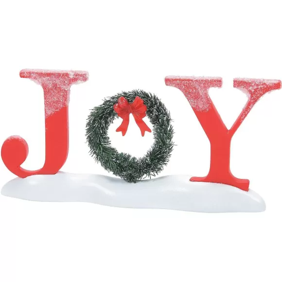 Department 56 Table Decor>Outdoor Holiday Joy, Dept. 56 Village