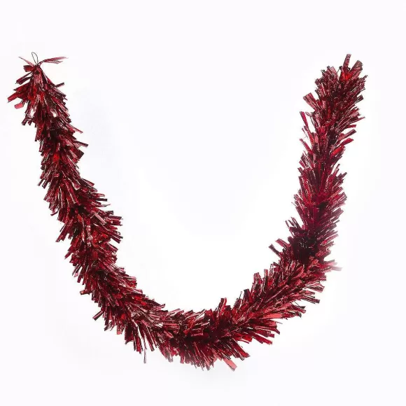 Deck The Halls Y'all Table Decor>Party Garland, Red