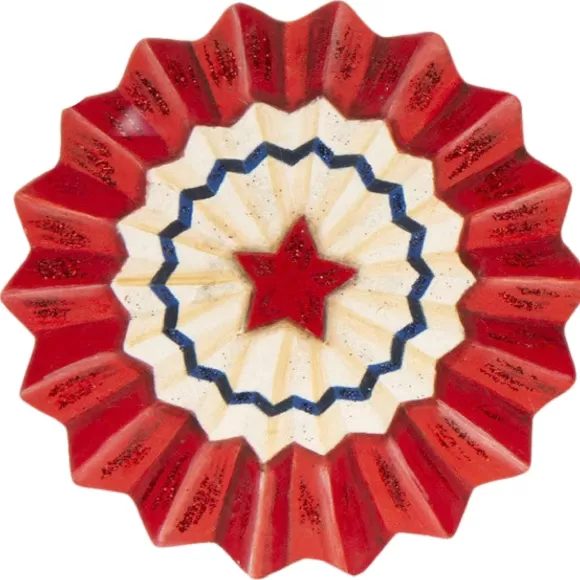 The Round Top Collection Table Decor>Patriotic Rosette Fan Magnets