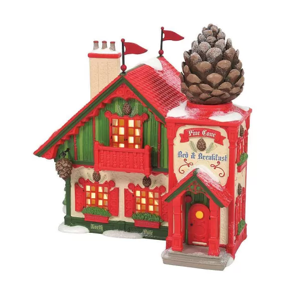 Department 56 Table Decor>Pine Cone Bed & Breakfast, Dept. 56 Village