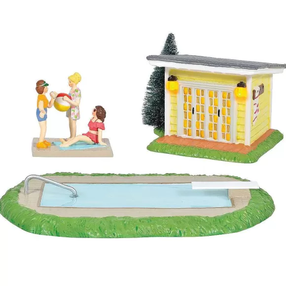 Department 56 Table Decor>Pool Fantasy, Dept. 56 Village