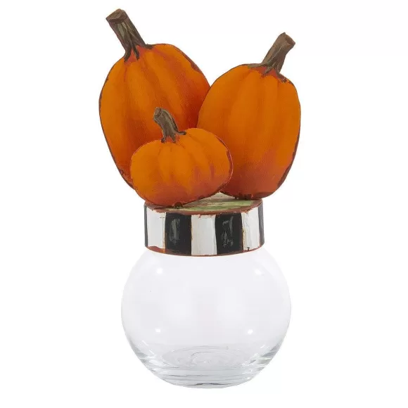 The Round Top Collection Table Decor>Pumpkin Bubble Jar