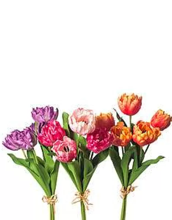 CRI Floral>Purple Tulip Bundle, 27"