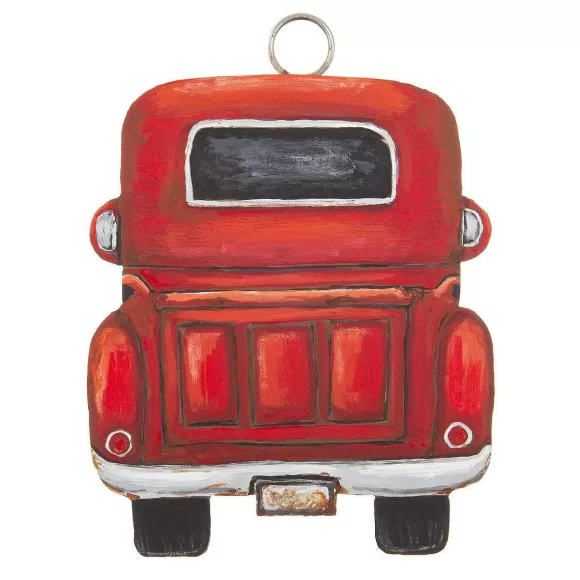 The Round Top Collection Table Decor>Red Truck Charm