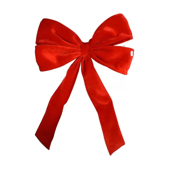 Direct Export Co. Ribbon>Red Velvet Bow, 39"