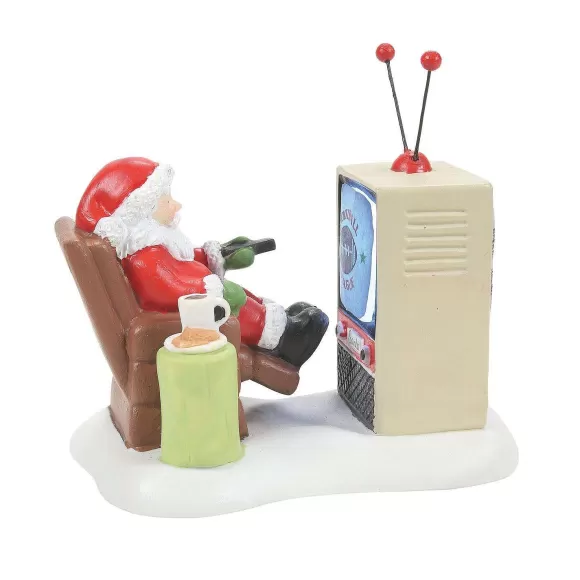 Department 56 Table Decor>Santa At The Man Cave, Dept. 56 Village