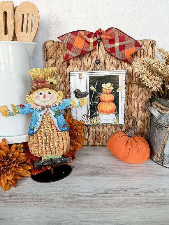 The Round Top Collection Home Accents>Scarecrow Poppet