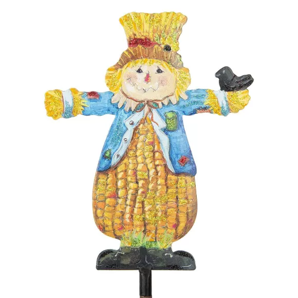 The Round Top Collection Table Decor>Scarecrow Poppet Finial