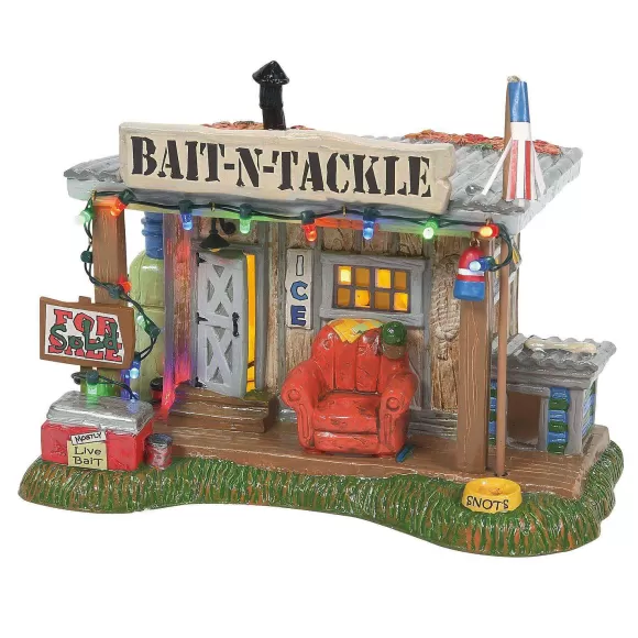 Department 56 Table Decor>Selling The Bait Shop, Dept. 56 Village