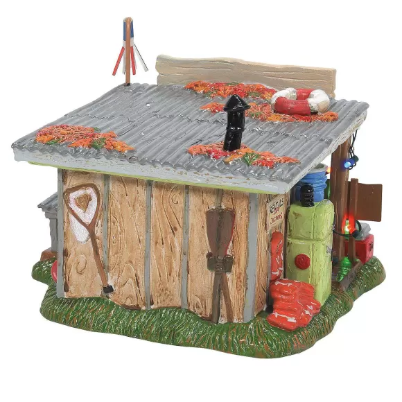 Department 56 Table Decor>Selling The Bait Shop, Dept. 56 Village