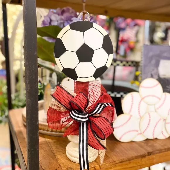 The Round Top Collection Table Decor>Soccer Ball Charm