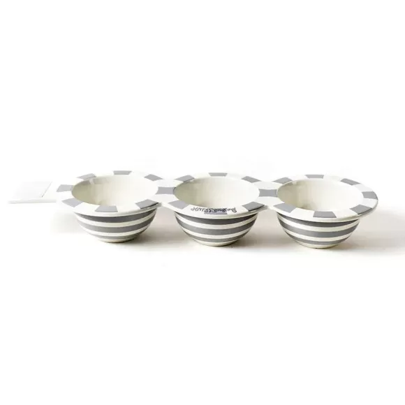 Happy Everything Kitchen & Dining>Stone Stripe Mini Trio Bowl By !