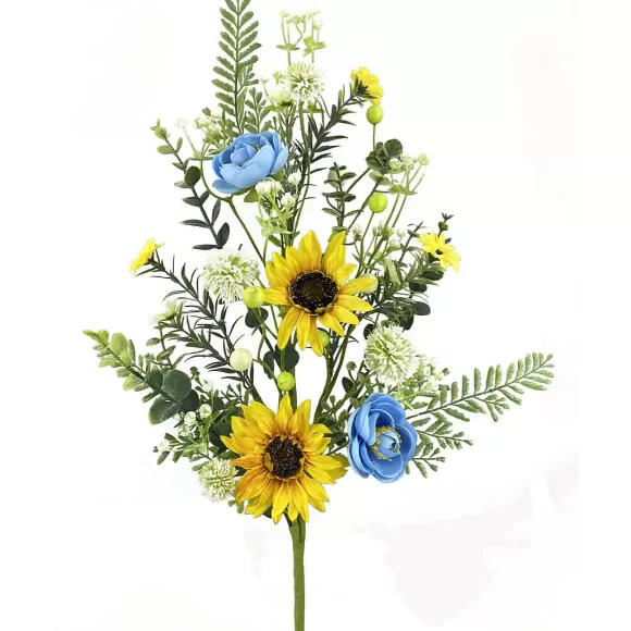 Liberty Floral Spring>Sunflower Ranunculus Spray