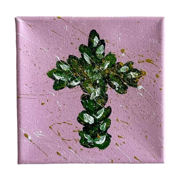 CYTA Art Wedding Showers>Textured Cross Art