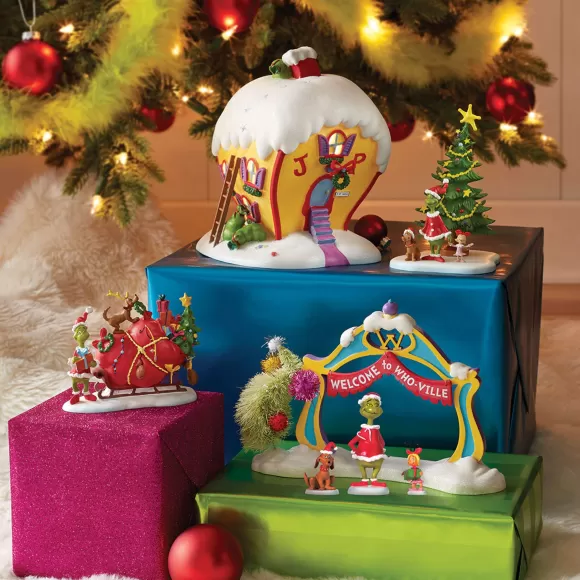 Department 56 Table Decor>The Grinch's Small Heart Grew, Dept. 56 Village