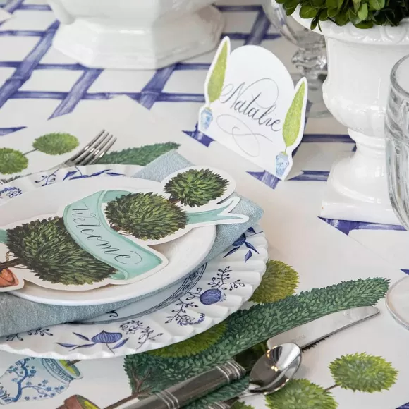 Hester & Cook Kitchen & Dining>Topiary Garden Placemat Sheets