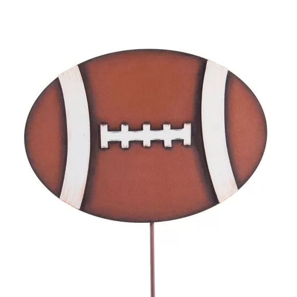 The Round Top Collection Table Decor>Touchdown Football