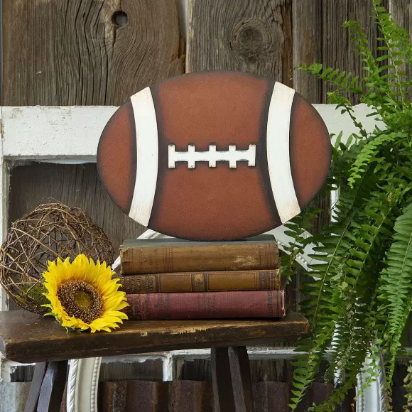 The Round Top Collection Table Decor>Touchdown Football