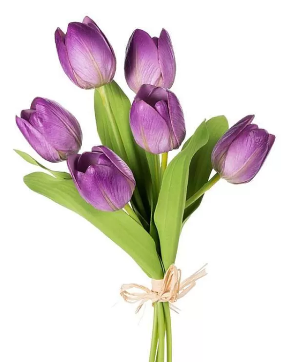 CRI Spring Sprays>Tulip Bundle, Purple