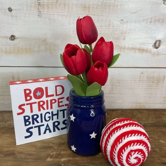 CRI Spring Sprays>Tulip Bundle, Red