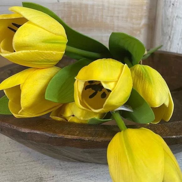 CRI Spring Sprays>Tulip Bundle, Yellow