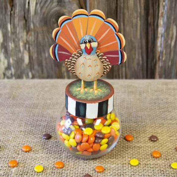 The Round Top Collection Table Decor>Turkey Bubble Jar