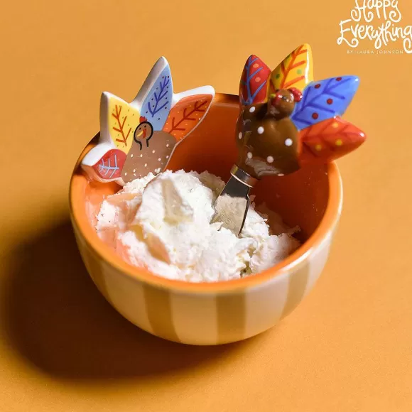 Happy Everything Kitchen & Dining>Turkey Embellishment Bowl By !