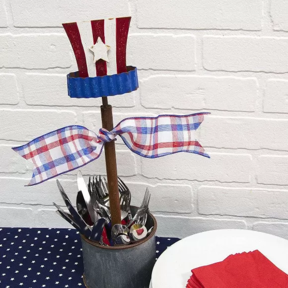 The Round Top Collection Table Decor>Uncle Sam Hat Finial