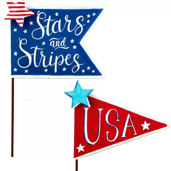 The Round Top Collection Focal Points>Usa & Stars Stripes Pennants