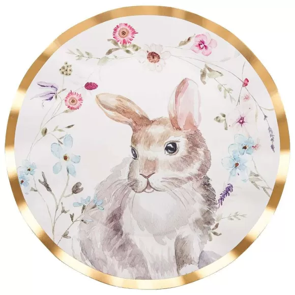 Sophistiplate Party Diy>Wavy Dinner Plate, Charming Easter