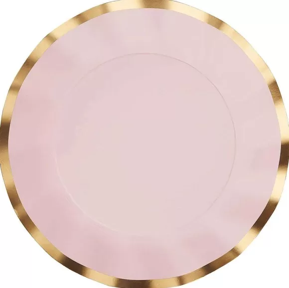 Sophistiplate Party Diy>Wavy Dinner Plate, Everyday Blush