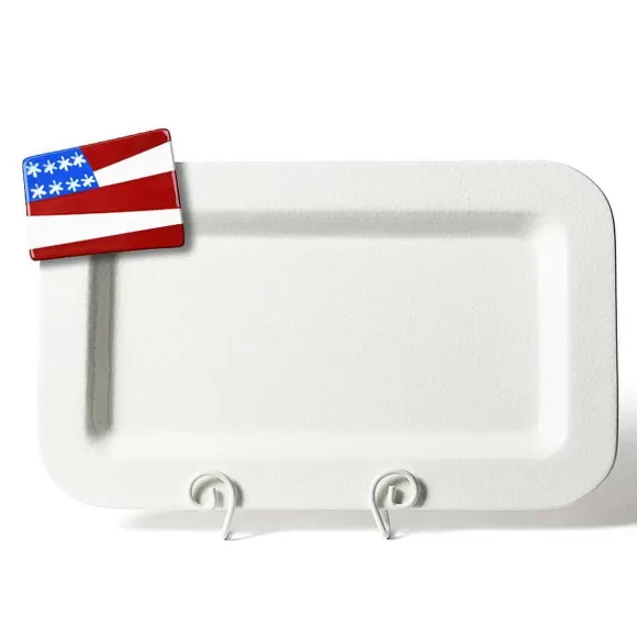 Happy Everything Kitchen & Dining>White Small Dot Mini Entertaining Platter By !