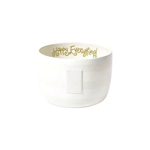 Happy Everything Kitchen & Dining>White Stripe Big Bowl By !